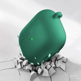 For AirPods Pro Silicone Protective Case Cover with Cleaner Kit and Keychain Green