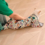 Anti-Escape Cat Grooming Wrap Mat Anti-Scratch Calming Wrap for Pet Nail Clipping Multifunctional Pet Mat
