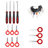 238Pcs Car Trim Removal Tool Kit Universal Clip Set with Fastener Removers for Auto Marine Home Repairs Red