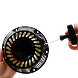 Recoil Pull Starter Compatible With Honda GX120 GX160 168F 5.5HP 6.5HP Engines Black