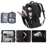 Travel Laptop Backpack Carry on Luggage Bag with 3 Packing Cubes and Shoe Bag