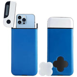 Smart Timer Lock Box for Phone Portable Smartphone Storage Box for Study Office Classroom Blue