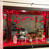 Felt Heart Garland Banner for Valentine's Day Weddings & Party Decorations Style 2