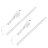 2PCS 30cm LED Desk Light Bar with Stepless Dimming USB Night Light for Workbench & Desk