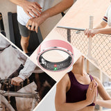 Smart Ring Fitness Tracker with Gesture Camera Control Motion Gaming Pink
