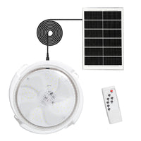 Solar LED Ceiling Light for Garden Garage Wall-Mounted Porch Lamp - 300W