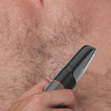Electric Hair Clippers Kit Cordless Hair Trimmer for Body Facial Silver