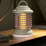 Portable Electric Mosquito Lamp USB Mosquito Zapper Killer Trap Grey