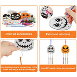 3D Wooden Wind Chime Craft Kit for DIY Wind Chimes Decorative Ornament Halloween Style