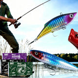 Bass Trout Salmon Fishing Lures Kit – Baits & Tackle Fishing Accessories Set Purple