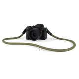 Camera Shoulder Neck Strap for DSLR & Mirrorless Cameras – Sony Canon Nikon Army Green
