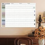 2027 Yearly Wall Calendar for Home Office and School Use Style 1