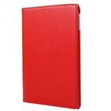 360 Degree Rotating PU Leather Case Compatible With iPad 10th and 11th Gen A16 Red