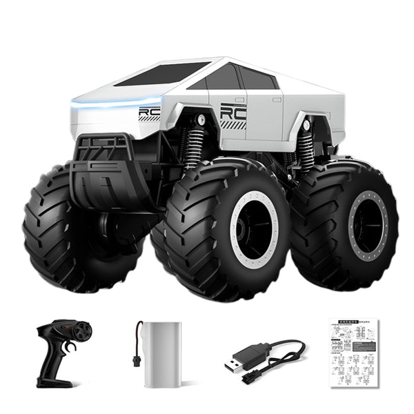 2.4GHz Remote Control Car Toy 4WD All Terrain RC Off-Road Pick-Up Truck Toy