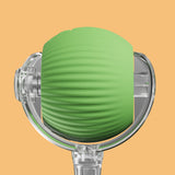 Interactive Cat Toy Moving Cat Ball with Dragonfly Tail Indoor Auto-Turn Cat Toy Green