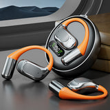 Bluetooth 5.4 Language Translator Earbuds Wireless 144-Language Translation Music Earphones with Charging Case Black