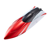 2.4GHz RC Speed Boat Toy – Remote Control Racing Yacht for Pools & Lakes Red