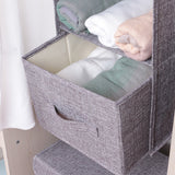 Hanging Wardrobe Shirt Organizer with Door Hanger for Closet Storage L