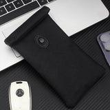 Faraday Phone Pouch RFID Protection Key Pouch Wallet Case For Privacy Black