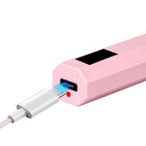 Handheld UV Nail Lamp – Portable Gel Nail Dryer for Home and Salon Use Pink