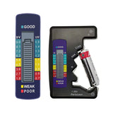 Universal LCD Dispay Battery Checker Digital Battery Tester for C/D/N/AA/AAA/9V/1.55V Button Cell Black