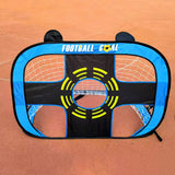 Pop Up Soccer Goal Net Portable Soccer Training Net Kit for Backyard Blue