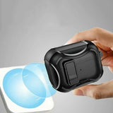 Protective AirPods Case Stand Support Wireless Charging Compatible Black