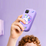 Smart Phone Toy with Dual Cameras & 32GB Card – Gift for Ages 6+ Purple