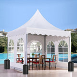 4Ps Canopy Weight Water Bag Anti-Wind Weight Anchor for Tent Awnings Camping Outdoor Umbrella