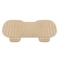 Universal Car Rear Seat Cover Back Seat Protector Mat Beige