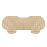 Universal Car Rear Seat Cover Back Seat Protector Mat Beige