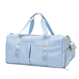Gym Duffle Bag Travel Duffel Bag Outdoor Gym Sports Bag Blue