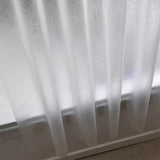 PEVA Shower Curtain Liner Heavy Liner 180x180cm with Rustproof Grommets and Hooks Style 3