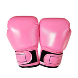Punching Training Gloves for Sparring Kickboxing Ages 3 to 10 Pink