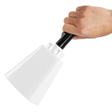 Steel Cowbell with Handle Cheering Bell Musical Instruments for Sports Events Games