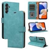 RFID Protective Flip Wallet Case Compatible with Samsung A17 A37 and A57 Aqua Green
