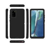 For Samsung Galaxy S23 S24 S22 Series Case Shockproof Protective Cover Black