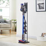 Vacuum Cleaner Stand Metal Storage Bracket Stand Holder for Dyson V15 V12 V11 V10 V8 V7 V6 Black