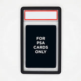 Hard Stackable Colored Guards with Precision Fit for PSA Card Cases Protective Sleeve Black