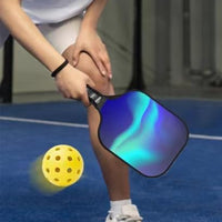 12Pcs Set 40-Hole Pickleball Balls High Bounce Outdoor Pickleball Set Yellow