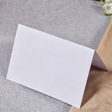 20 Sets Blank Cards with Self Seal Envelopes for Greetings White