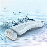 Cordless Electric Razors for Women Rechargeable Bikini Trimmer for Body Hair Blue