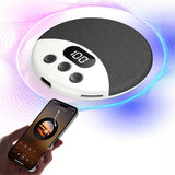 Under Pillow Bluetooth Speaker Bluetooth 5.4 Wireless Speaker with Timer Black