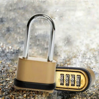 Combination Padlock Security Hidden Password Lock for Home Garage Garden