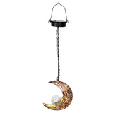 Solar Hanging Sun and Moon Lights for Garden Patio Decor Style 2