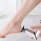 9-Speed Foldable Electric Foot File Dead Skin for Soft Smooth Feet Pink