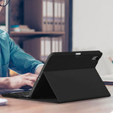 Bluetooth Keyboard Case Compatible With iPad 11th 10th Gen A16 Backlit Cover Black
