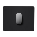 Flexible Silicone Mouse Pad Smooth Water Resistant Desk Mat with Non-Slip Base for Office Home Black