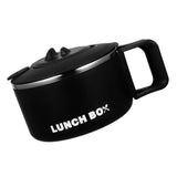 1200ML Large Ramen Bowl Ramen Noodle Bowls Microwavable for College Black