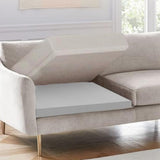 Comfort Support Cushion Breathable for Couch Sofa and Office Chair Gray
